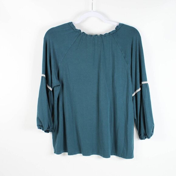 Garnet Hill Boho Top - Size Large - Picture 2 of 8